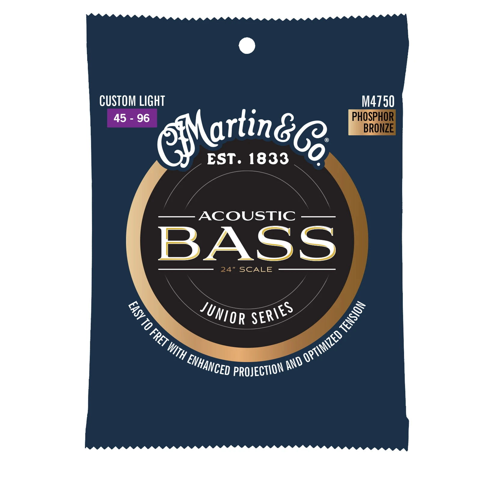 Martin M4750 Junior Bass Strings 24
